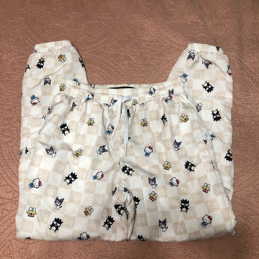 hello kitty n friends x forever 21 joggers • small• badtemaru • kuromi • keroppi